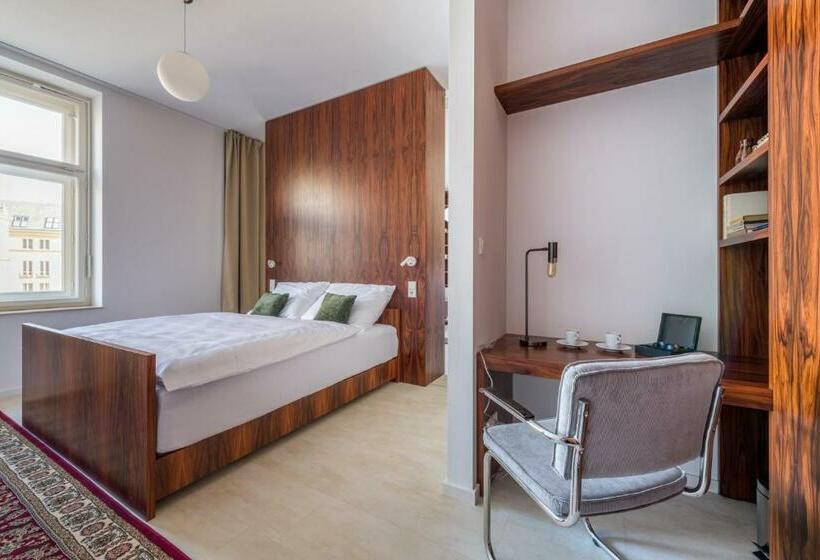 バルコニー付き１ベッドルームアパートメント, Apartmánový Dům U Tomana