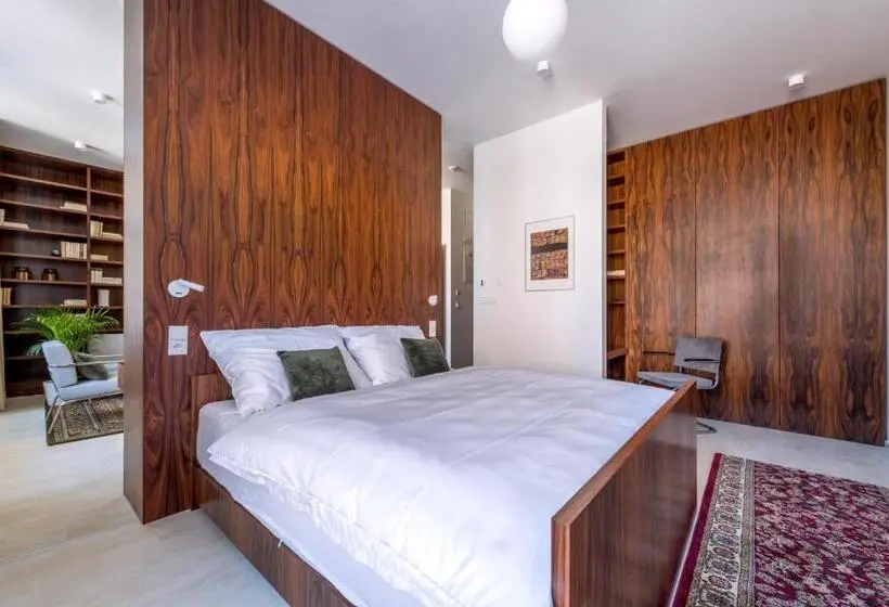 آپارتمان 1 خوابه با بالکن, Apartmánový Dům U Tomana