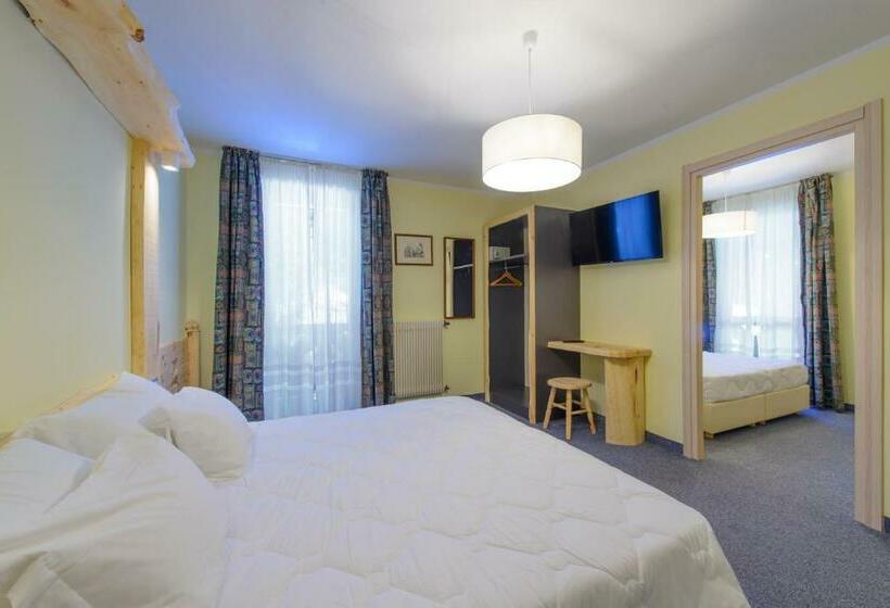 マウンテンビューファミリールーム, Park Hotel Faloria