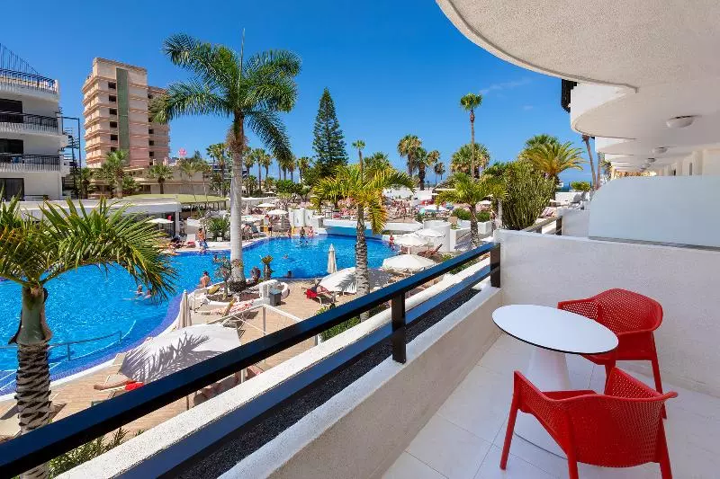 اتاق استاندارد با چشم‌انداز استخر, Tigotan Lovers & Friends Playa de Las Americas - Adults Only