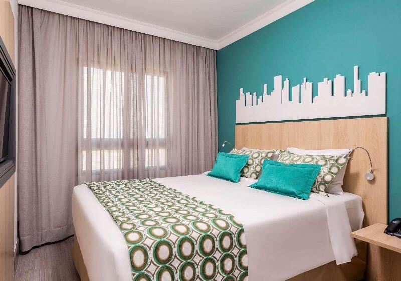 اتاق استاندارد با تخت دوبل, Mercure Sao Paulo Pinheiros