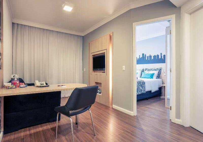 اتاق استاندارد با تخت دوبل, Mercure Sao Paulo Pinheiros