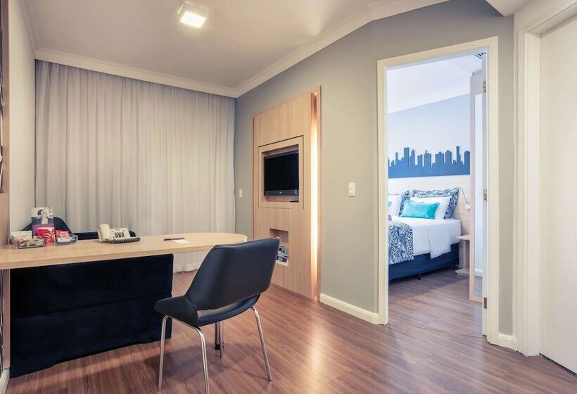 اتاق استاندارد با تخت دوبل, Mercure Sao Paulo Pinheiros