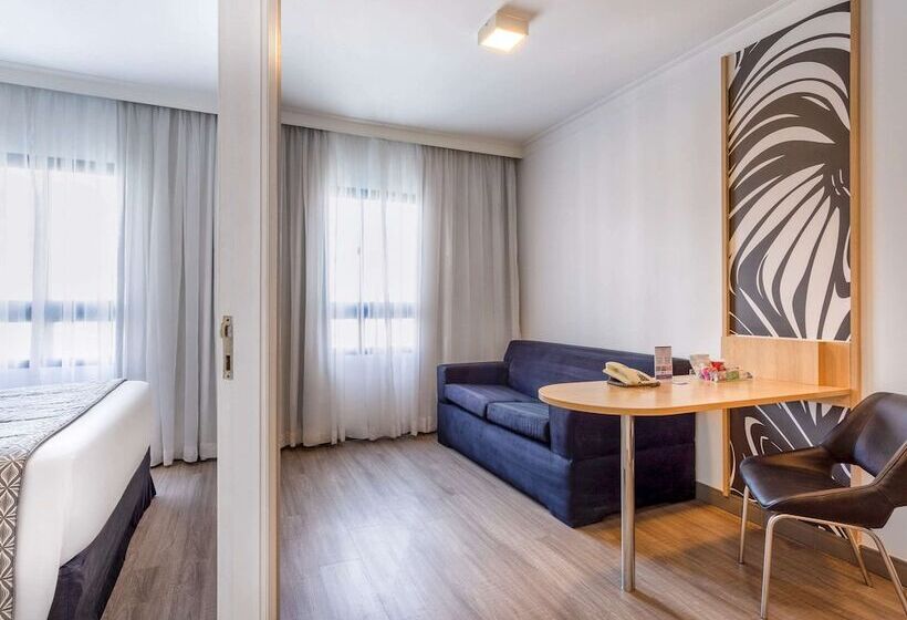 اتاق استاندارد با تخت دوبل, Mercure Sao Paulo Pinheiros