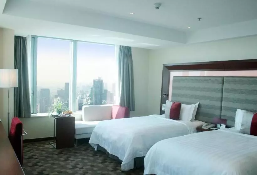スタンダードルーム, Novotel Atlantis Shanghai   Breakfast In The Clouds With River View In The Revolving Restaurant