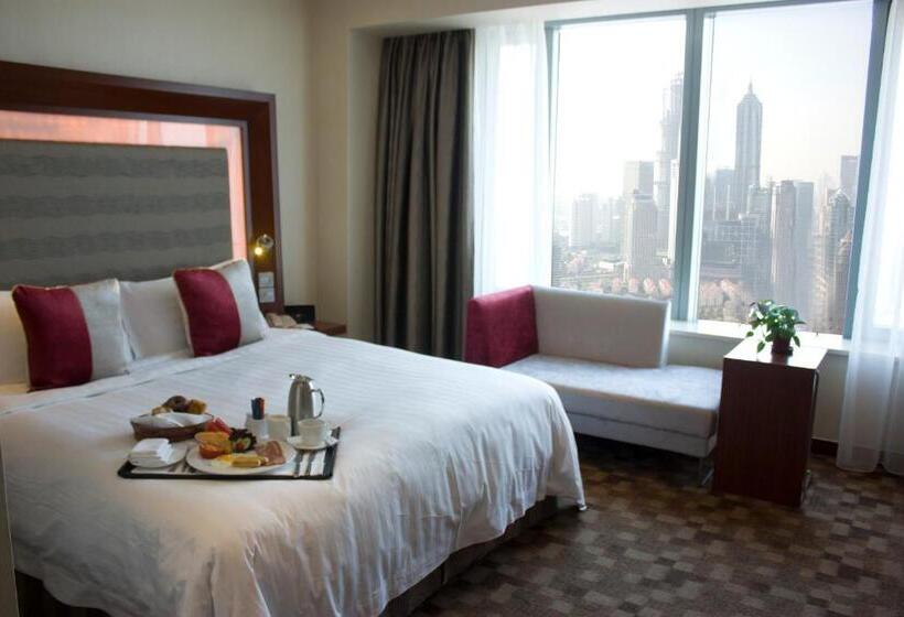 اتاق سوپریور با تخت بزرگ, Novotel Atlantis Shanghai   Breakfast In The Clouds With River View In The Revolving Restaurant