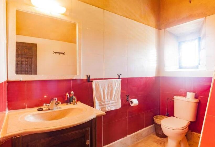 اتاق خانوادگی با چشم‌انداز استخر, Ecolodge L île De Ouarzazate