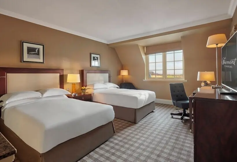 Standard Room Adapted for people with reduced mobility, Fairmont St Andrews Scotland