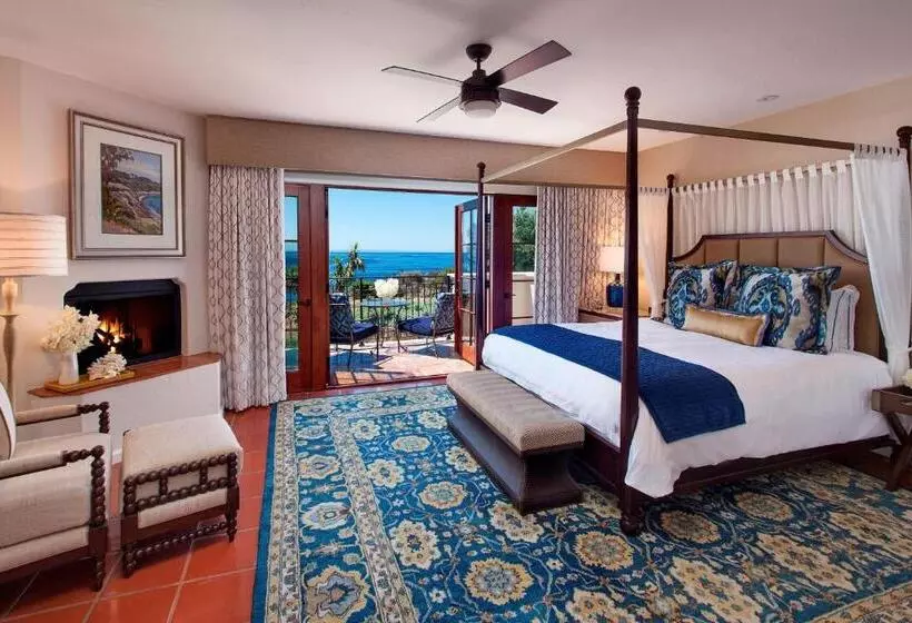 اتاق استاندارد با بالکن و چشم‌انداز دریا, The Ritzcarlton Bacara, Santa Barbara