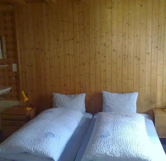 اتاق استاندارد سه تخته با سرویس بهداشتی مشترک, B&b Hotel & Appartements Chasa Valär