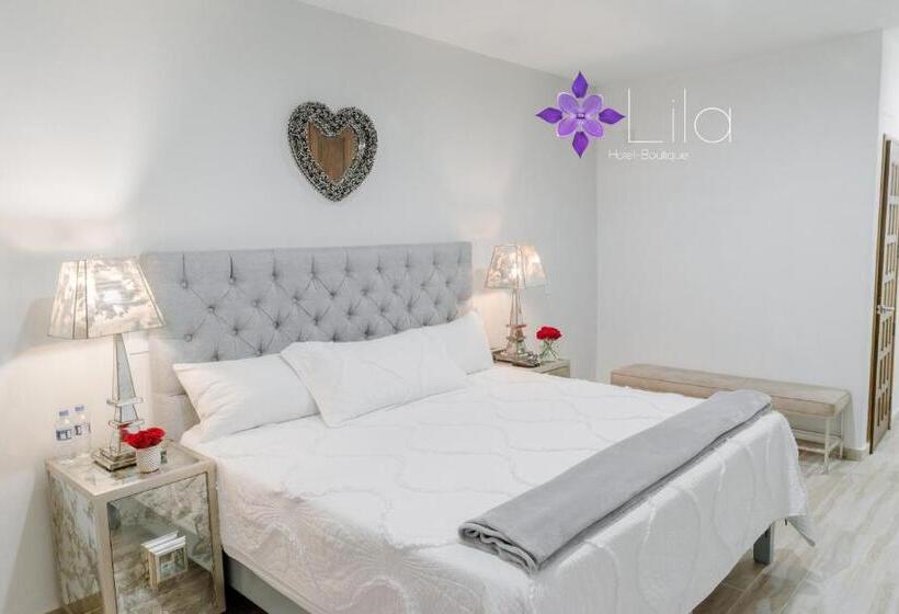 キングサイズベッドのデラックスルーム, Lila