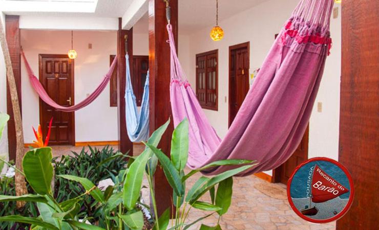 带大床的豪华间, Recanto Do Barao Pousada