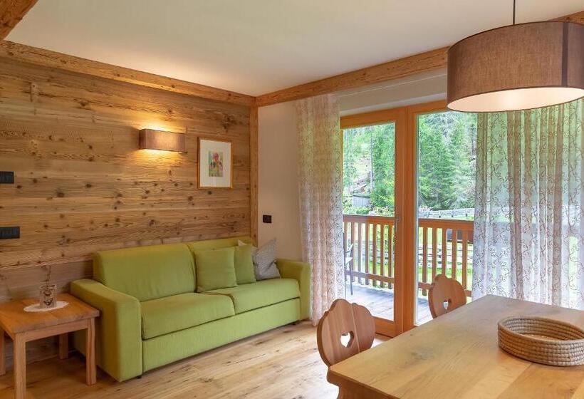 דירה בת חדר שינה 1 עם מרפסת, Chalet Mornà