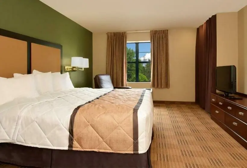 キングサイドベッドのスタンダードワンルーム, Extended Stay America Suites Los Angeles Ontario Airport