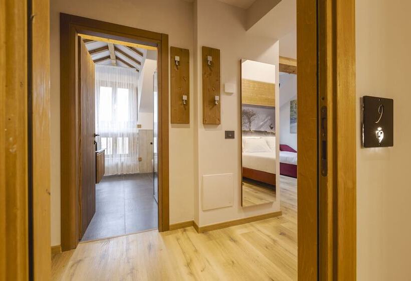 غرفة قياسية, Granduca Mountain Wellness Apartments Campigna