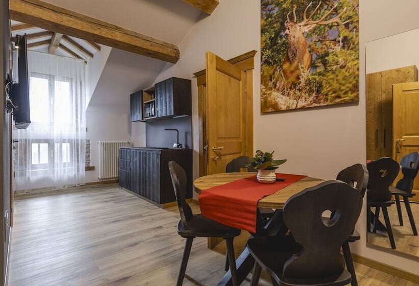 Номер Стандарт, Granduca Mountain Wellness Apartments Campigna