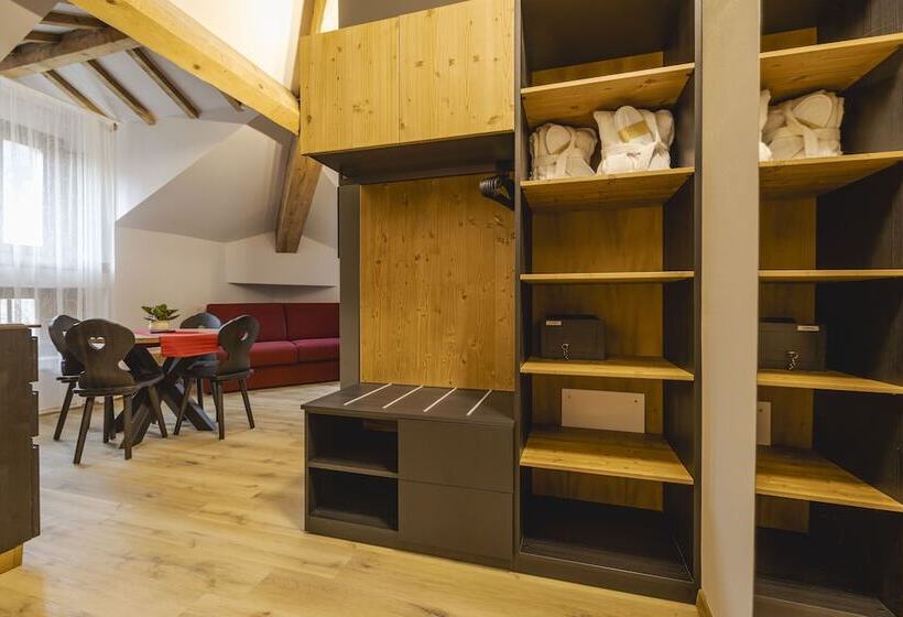 Номер Стандарт, Granduca Mountain Wellness Apartments Campigna