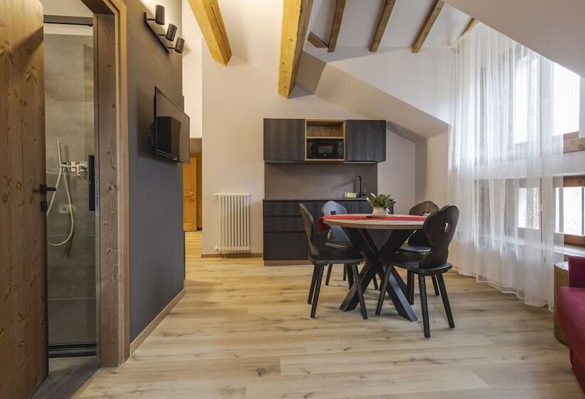 غرفة قياسية, Granduca Mountain Wellness Apartments Campigna