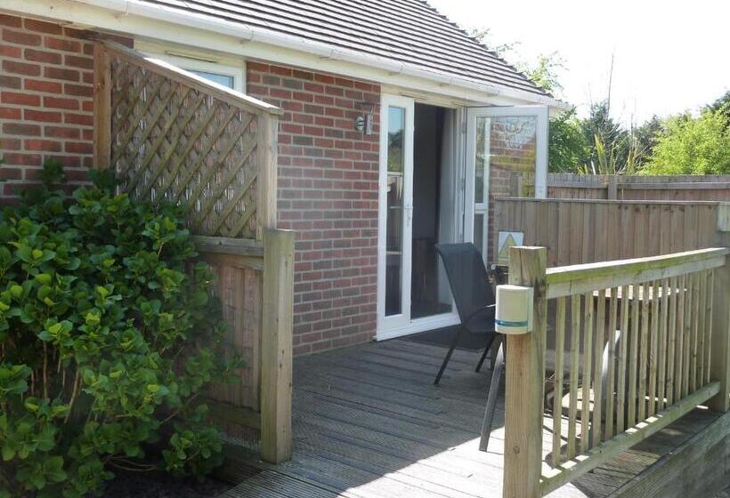 标准间带露台, Cypress Log Cabins Accommodation