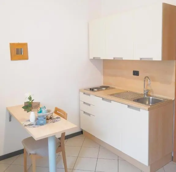 スタンダードシングルルーム, Miniappartamenti, Camere Lanterna Blu