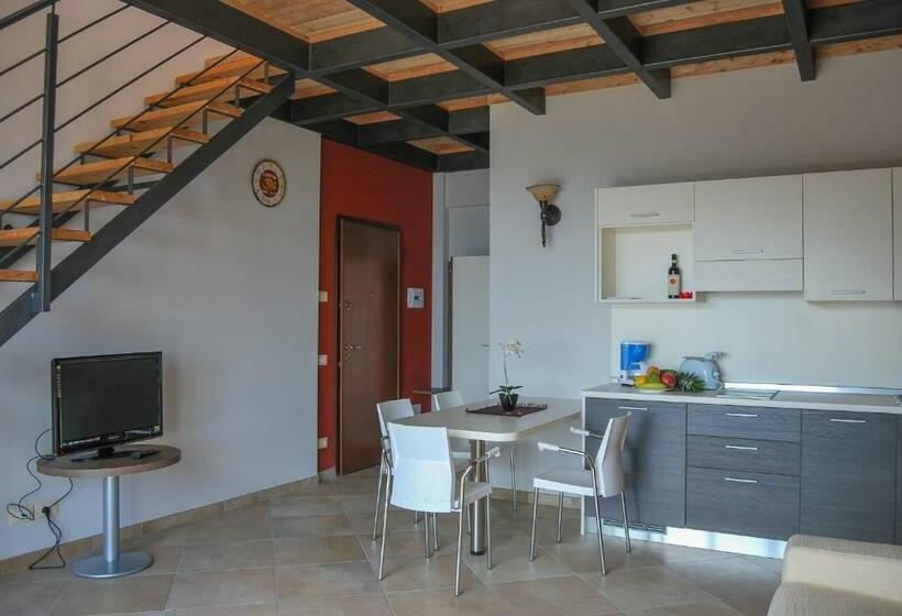 １ベッドルームアパートメント, Residence Usignolo