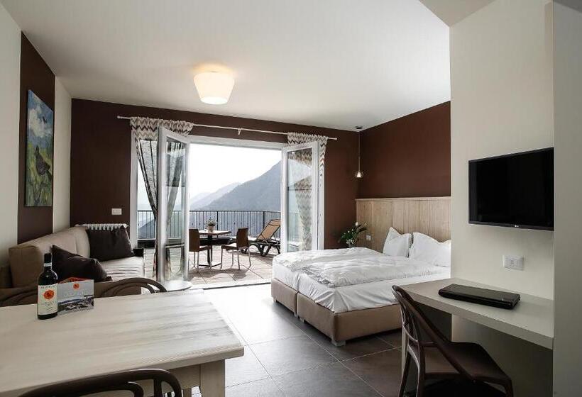 Студио Стандарт с Террасой, Residence Usignolo