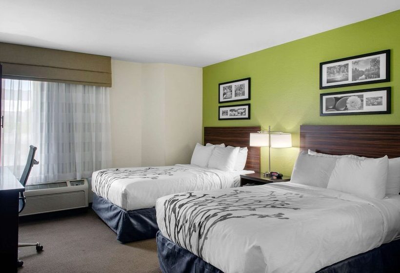 اتاق استاندارد با 2 تخت دوبل, Sleep Inn Baton Rouge East I12