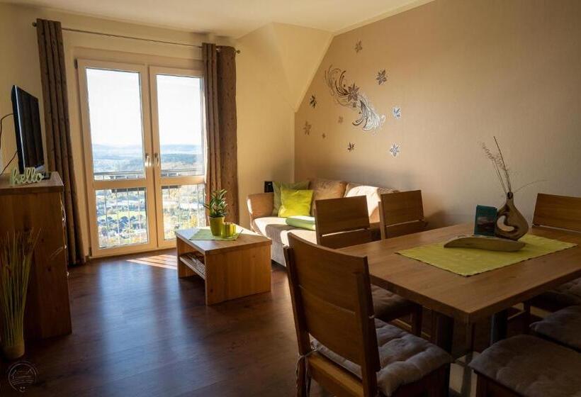 Апартаменты 2 Спальни, Die Triniushütte Thüringens Schönste Aussicht