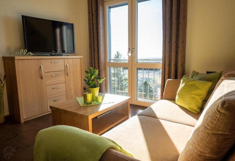 شقة غرفتين, Die Triniushütte Thüringens Schönste Aussicht