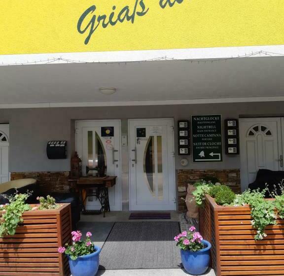 带阳台标准四人间, Gasthof Klug Zum Ehrensepp