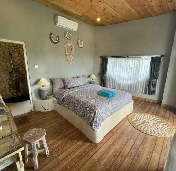 デラックスビラの１ベッドルーム, Coco Verde Bali Resort
