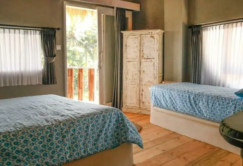 デラックスビラの１ベッドルーム, Coco Verde Bali Resort