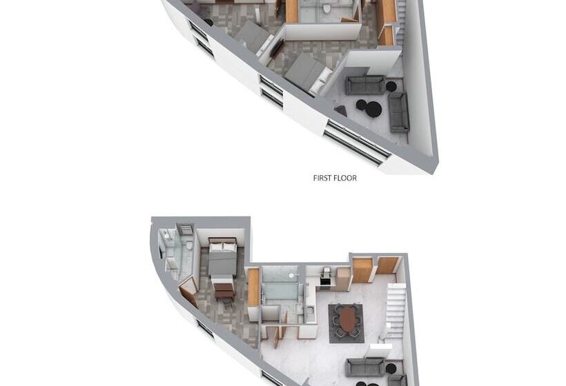 3ベッドルームアパートメント, Sanctum Belsize Road