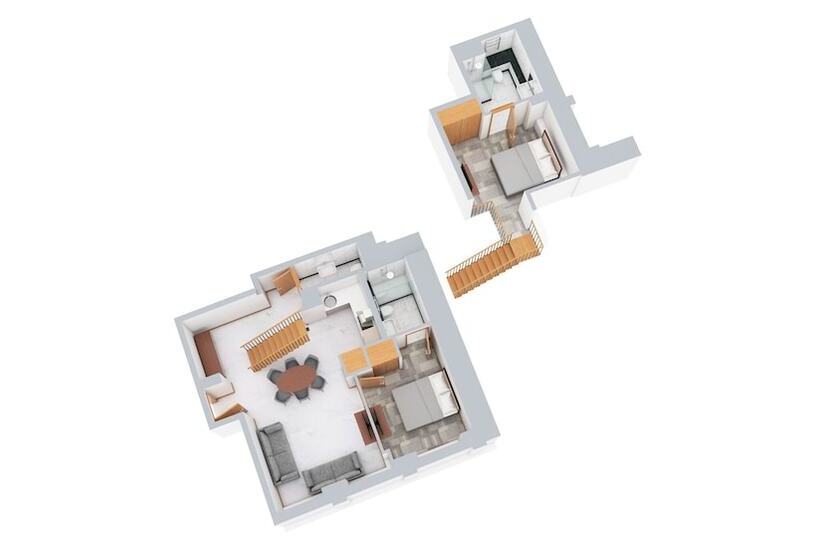 2ベッドルームアパートメント, Sanctum Belsize Road