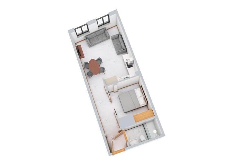 1ベッドルームのスーペリアアパートメント, Sanctum Belsize Road