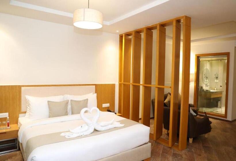 带大床的高级房间, The Fern Residency Morbi