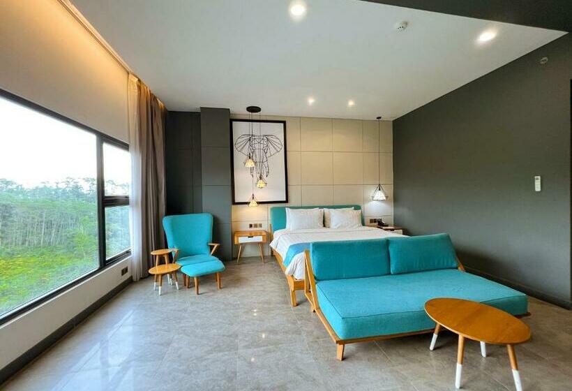 חדר דלוקס, Dafam Wonosobo