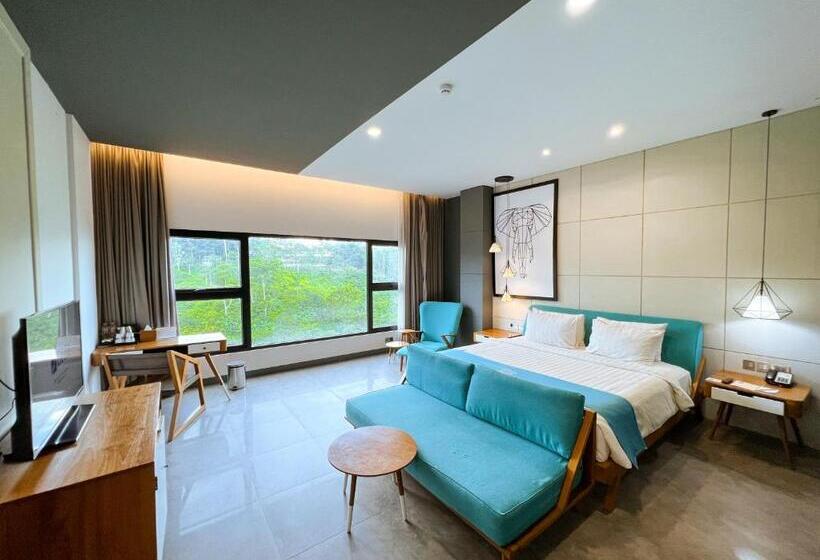 חדר דלוקס, Dafam Wonosobo