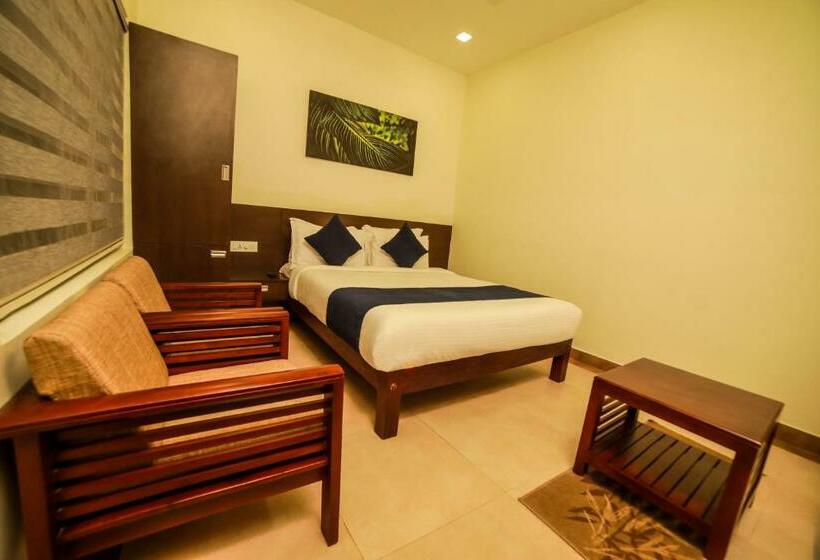 带观景的标准间, Golden Fern Resort