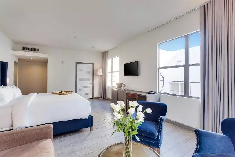 اتاق لوکس با تخت بزرگ, Clinton Hotel South Beach