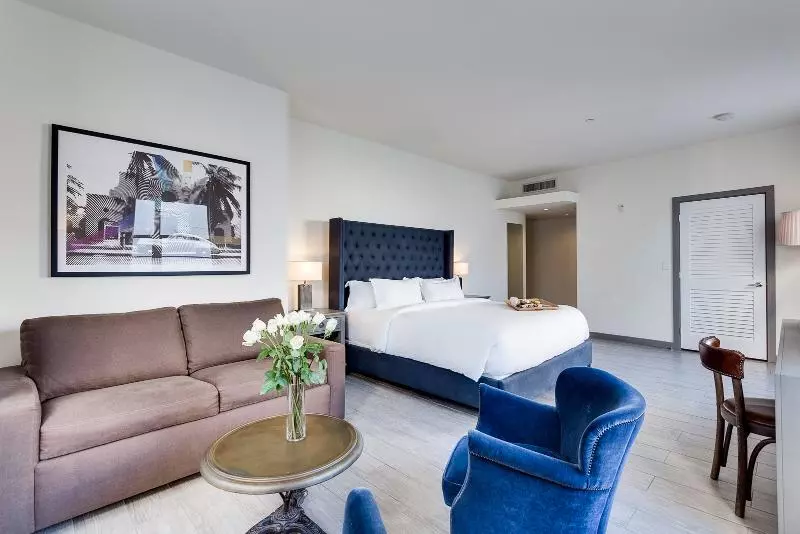 اتاق لوکس با تخت بزرگ, Clinton Hotel South Beach