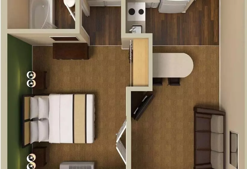 デラックススタジオ, Extended Stay America Suites  Atlanta  Alpharetta  Northpoint  West