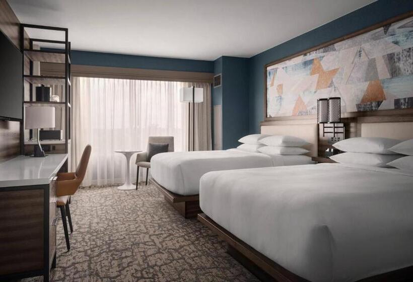 غرفه قياسيه سريرين مزدوجين, Marriott Boston Quincy