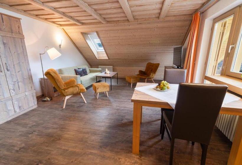 带1个卧室的公寓, Albtalblick Ihr Wellness  & Wander