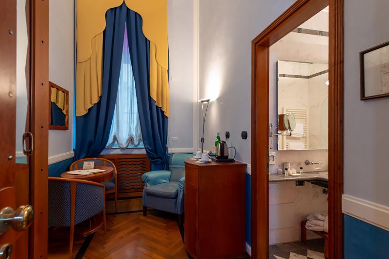 Трехместный Номер Deluxe Вид на Море, Grand Hotel Ortigia