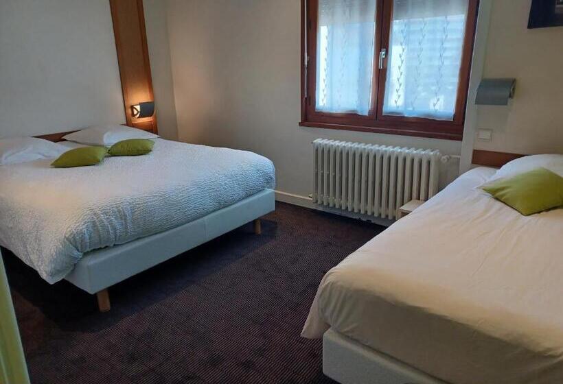 Номер Стандарт Трехместный, Logis   Hôtel Restaurant Bellevue Annecy