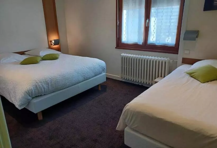 اتاق استاندارد سه نفره, Logis Hôtel Restaurant Bellevue Annecy