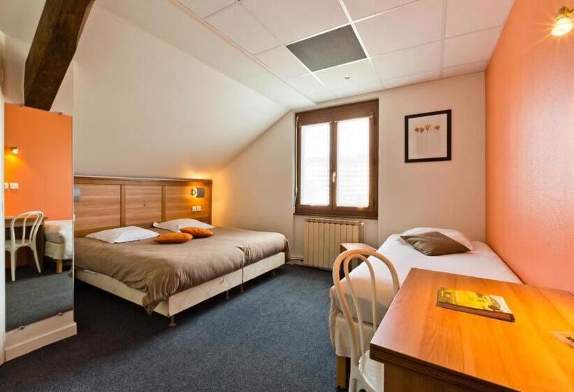 スタンダードトリプルルーム, Logis   Hôtel Restaurant Bellevue Annecy