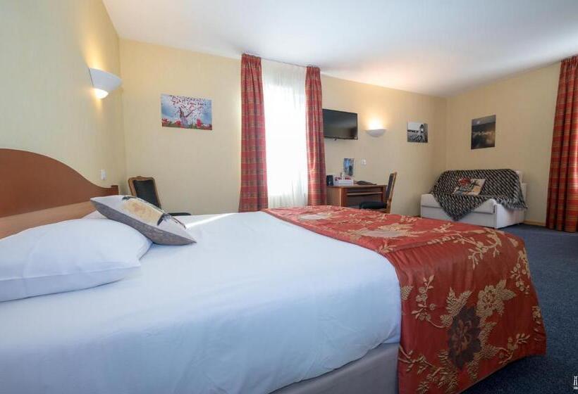 غرفة قياسية, Logis Hôtel & Restaurant Des Lacs