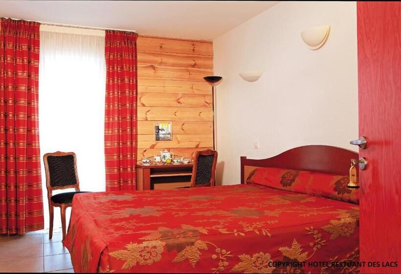 غرفة قياسية, Logis Hôtel & Restaurant Des Lacs